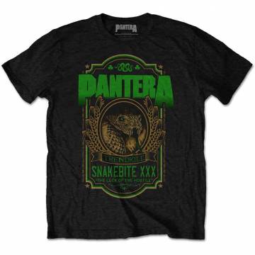 【予約商品】PANTERA ユニセックスTシャツ: Snakebite XXX Label