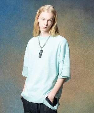 【予約商品】glamb(グラム)GB0225/KNT03 : One Cut Summer Knit / ワンカットサマーニット - Mint