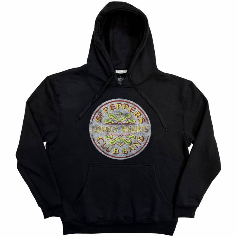 【予約商品】THE BEATLES Unisex Pullover Hoodie: Sgt Pepper (Black)
