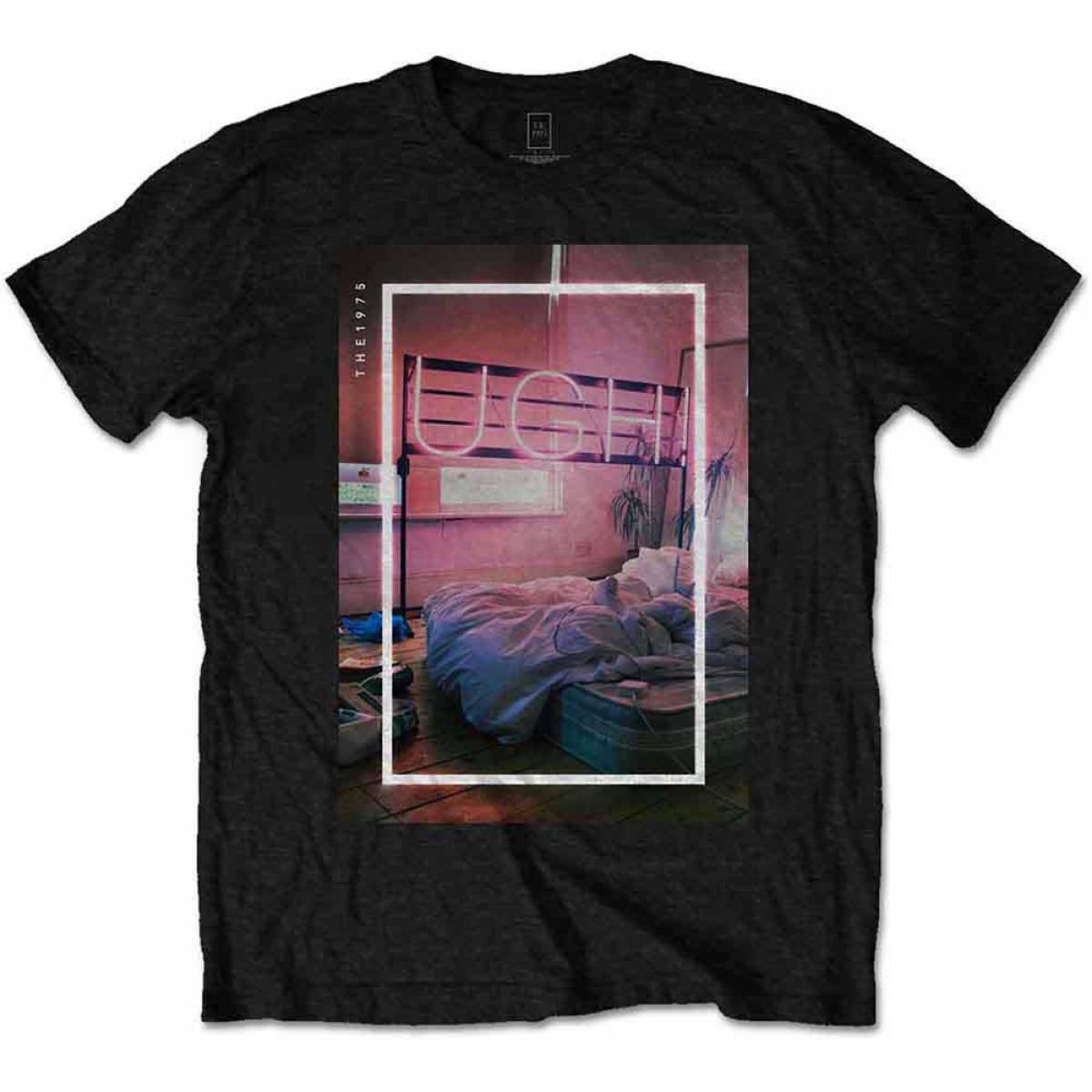 【予約商品】THE 1975 バンドTシャツ ユニセックス: Ugh - BLACK