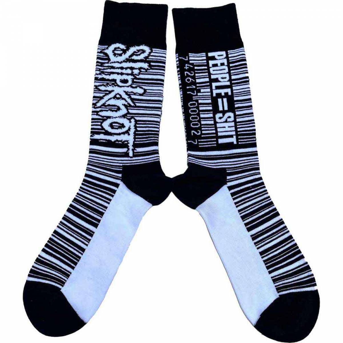 【予約商品】SLIPKNOT Unisex Ankle Socks: Barcode (UK Size 7 - 11)