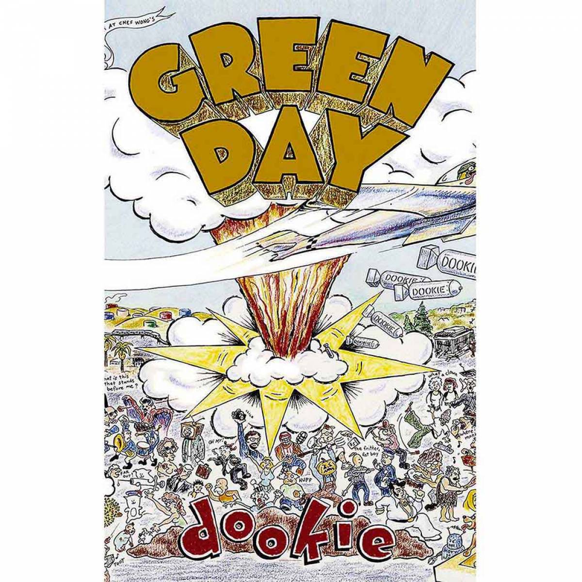 【予約商品】GREEN DAY Textile Poster: Dookie