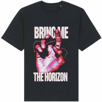 【予約商品】BRING ME THE HORIZON バンドTシャツ ユニセックス: Lost (Black) (Back Print) - BLACK