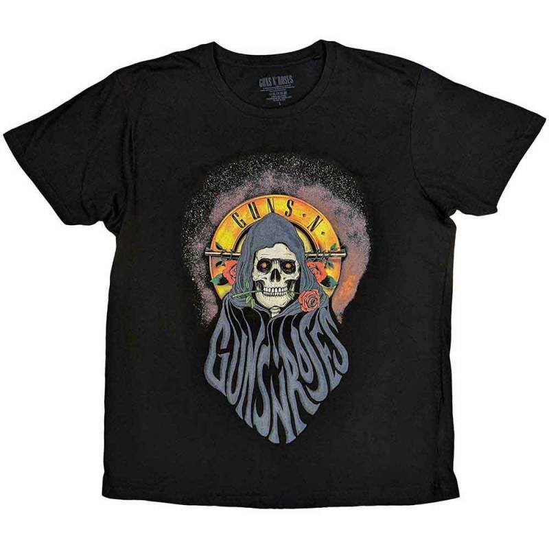 【予約商品】GUNS N' ROSES バンドTシャツ ユニセックス: Reaper (Black)