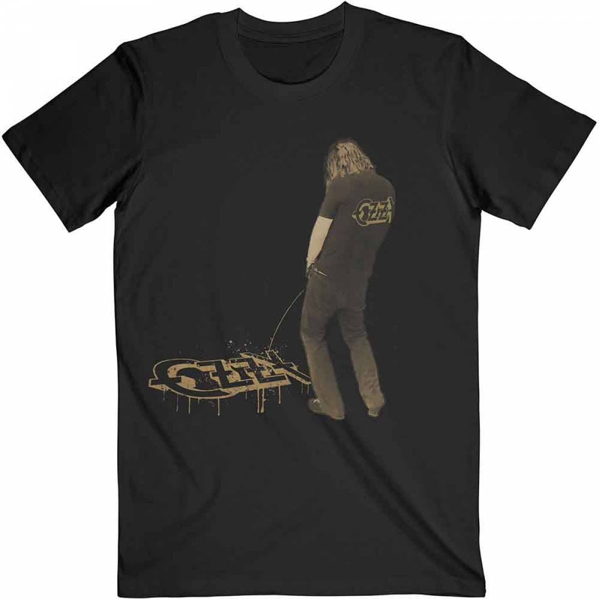 【予約商品】OZZY OSBOURNE バンドTシャツ ユニセックス: Perfectly Ordinary Leak (Black) - BLACK