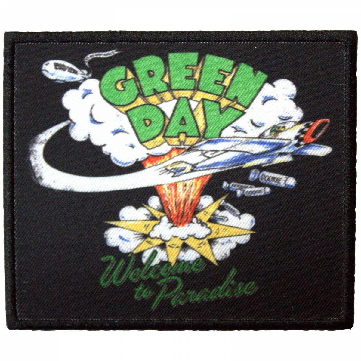 【予約商品】GREEN DAY Printed Patch: Welcome To Paradise (Standard)