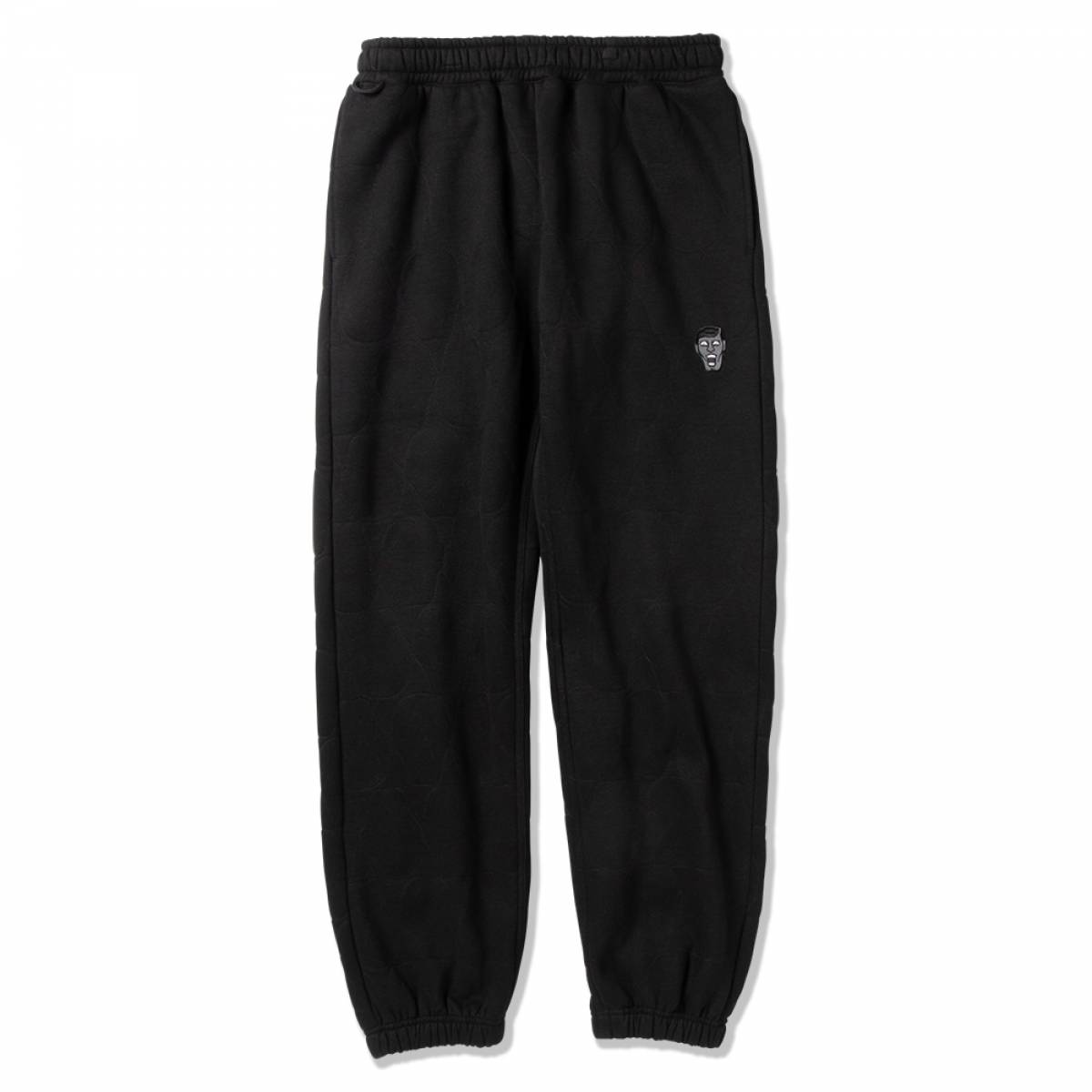 【予約商品】PUNK DRUNKERS (パンクドランカーズ) あいつキルティングスウェットパンツ - BLACK