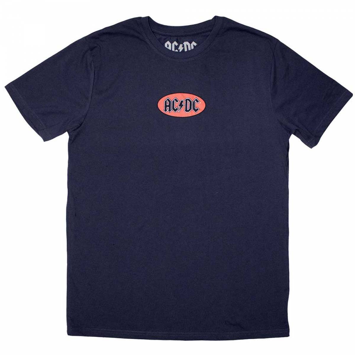 【予約商品】AC/DC ユニセックスTシャツ: Mini Oval Logo