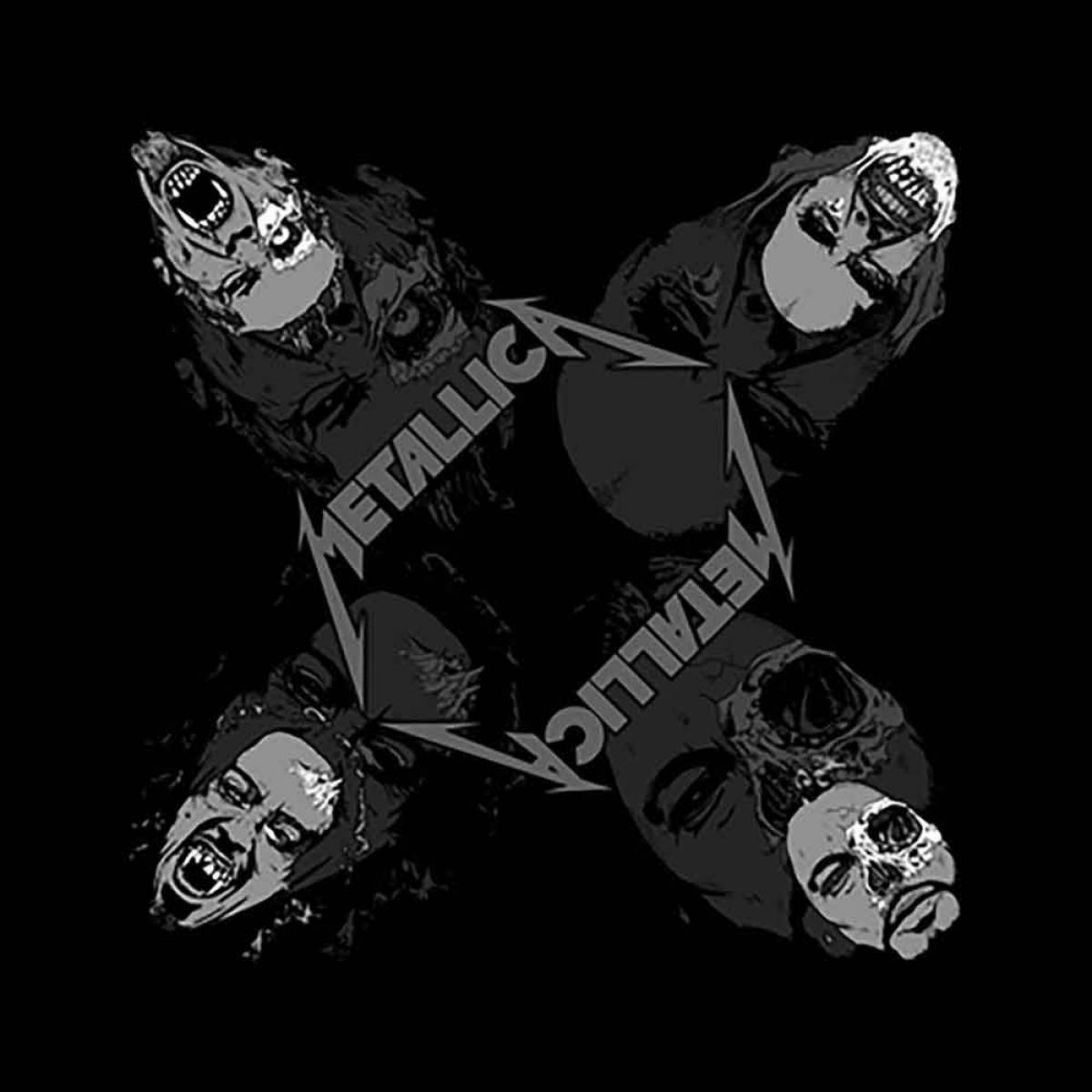 【予約商品】METALLICA Unisex Bandana: Undead (Black) - BLACK