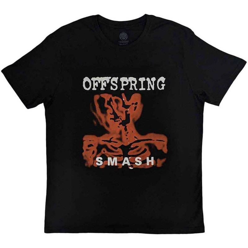 【予約商品】THE OFFSPRING バンドTシャツ ユニセックス: Smash (Black)