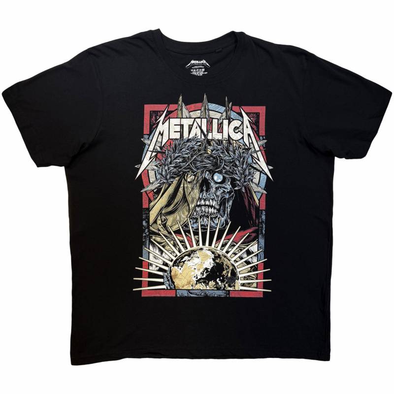 【予約商品】METALLICA バンドTシャツ ユニセックス : Conquest (Black)