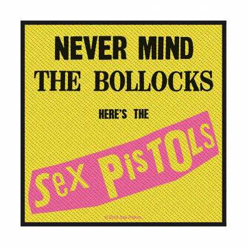【予約商品】THE SEX PISTOLS Woven Patch: Nevermind the Bollocks (Retail Pack) 