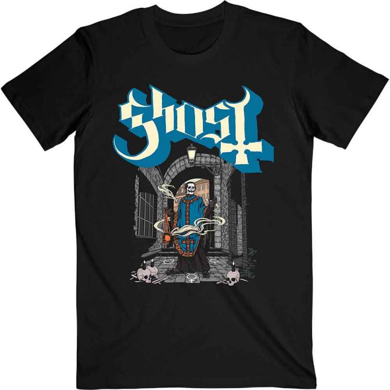 【予約商品】GHOST バンドTシャツ ユニセックス: Incense (Black)