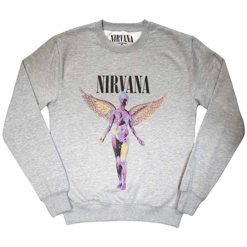 【予約商品】NIRVANA Unisex Sweatshirt: In Utero (Grey)