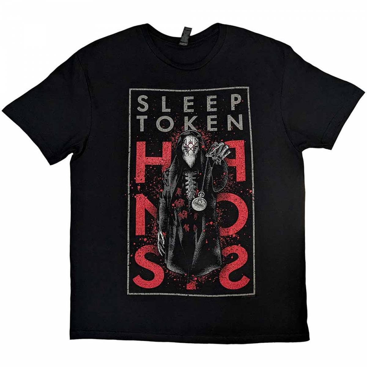 【予約商品】SLEEP TOKEN バンドTシャツ ユニセックス: Hypnosis (Black) - BLACK