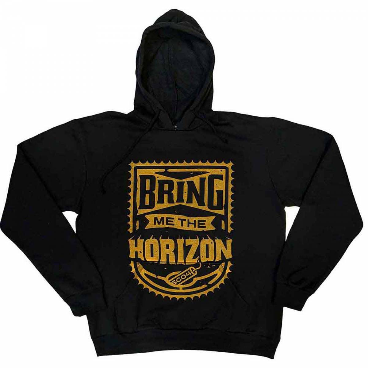 【予約商品】BRING ME THE HORIZON Unisex Pullover Hoodie: Dynamite (Black) - BLACK