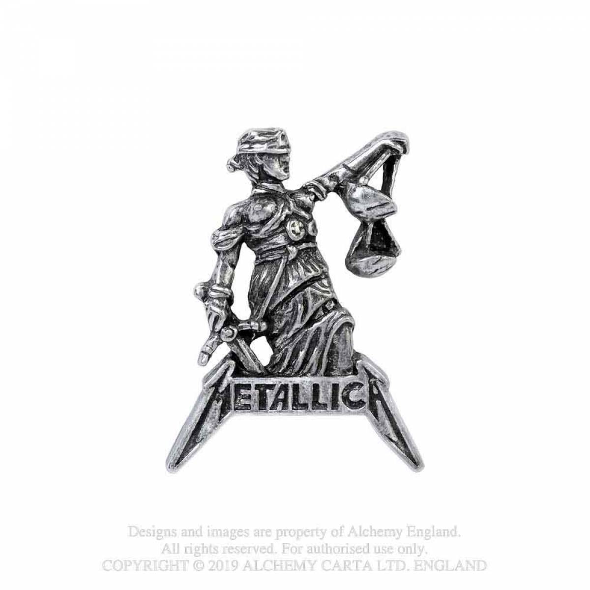 【予約商品】METALLICA Pin Badge: Justice For All