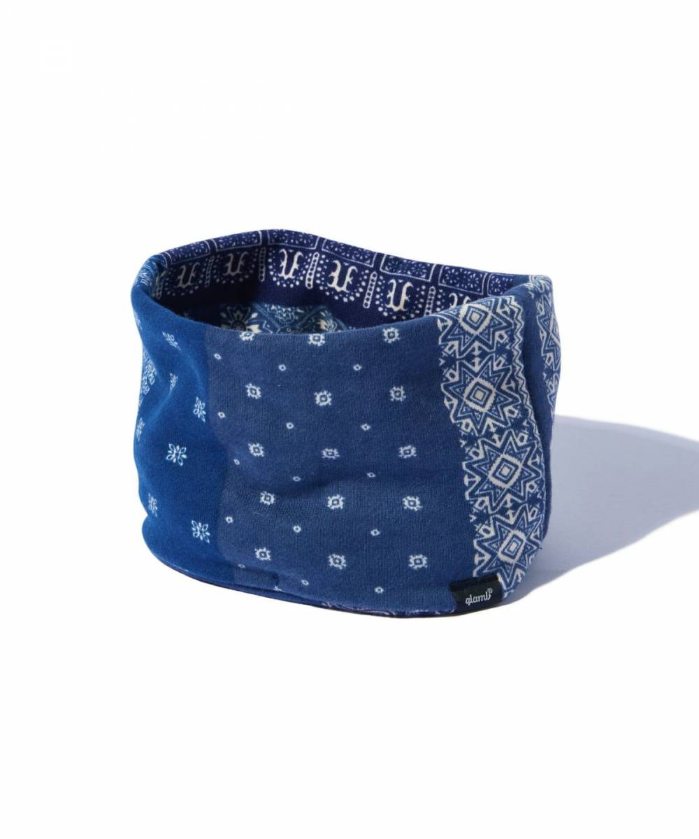 【予約商品】glamb(グラム)GB0125/CP04 : Bandana Hair Band / バンダナヘアバンド - Blue