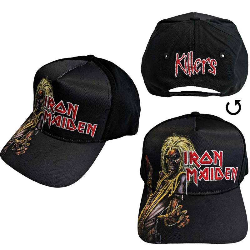 【予約商品】IRON MAIDEN Unisex Baseball Cap: Killers (Black)