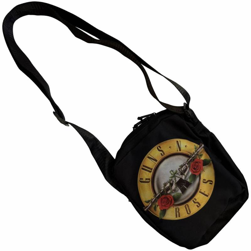【予約商品】GUNS N' ROSES Crossbody Bag: Roses Logo (Black)