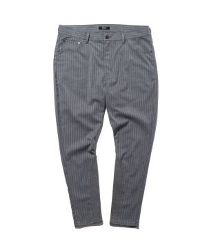 【予約商品】glamb(グラム)GB0320/P09 : Poly pants/ポリーパンツ - Gray stripe