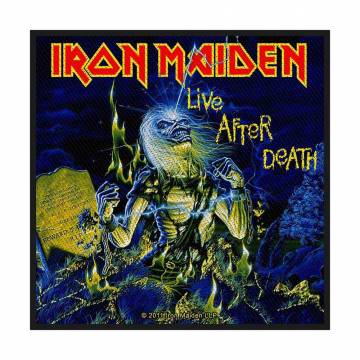 【予約商品】IRON MAIDEN Woven Patch: Live After Death (Retail Pack) (Standard)