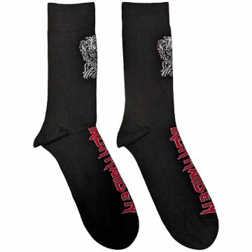 【予約商品】IRON MAIDEN Unisex Ankle Socks: Killers Eddie (UK Size 7 - 11) - BLACK