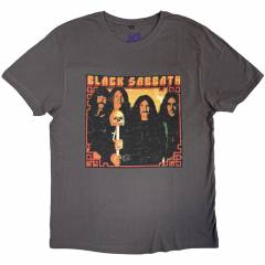 【予約商品】BLACK SABBATH バンドTシャツ ユニセックス: Japan Photo (Charcoal Grey)