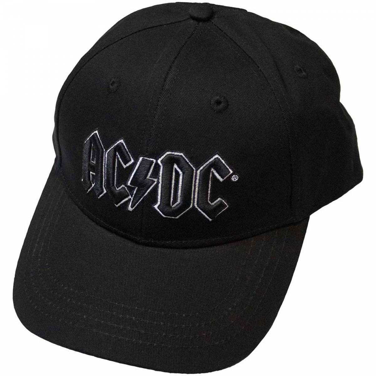 【予約商品】AC/DC Unisex Baseball Cap: Black Logo - BLACK