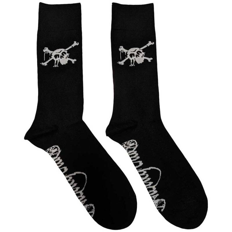 【予約商品】MOTLEY CRUE Unisex Ankle Socks: Skull (Black) (UK Size 7 - 11)