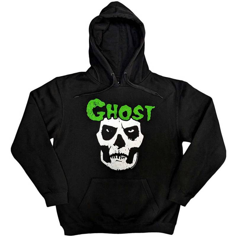 【予約商品】GHOST Unisex Pullover Hoodie: Skull (Black)