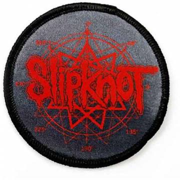 【予約商品】SLIPKNOT Printed Patch: Logo & Nonagram (Standard)