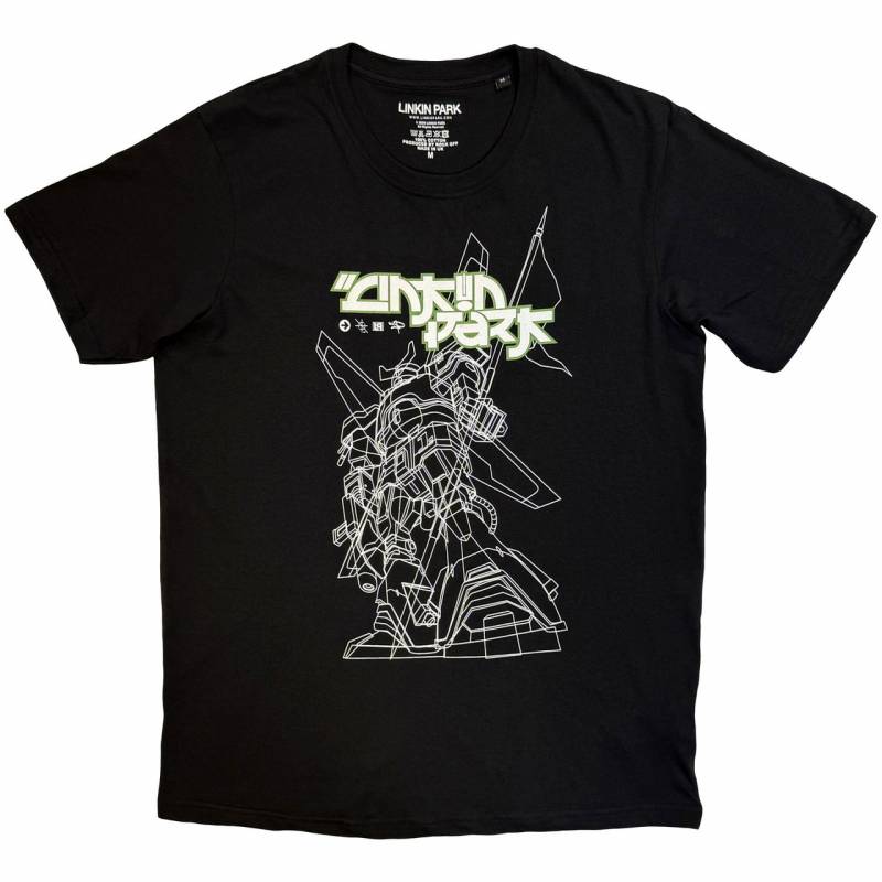 LINKIN PARK バンドTシャツ ユニセックス: Reanimation Mega Bot (Black)
