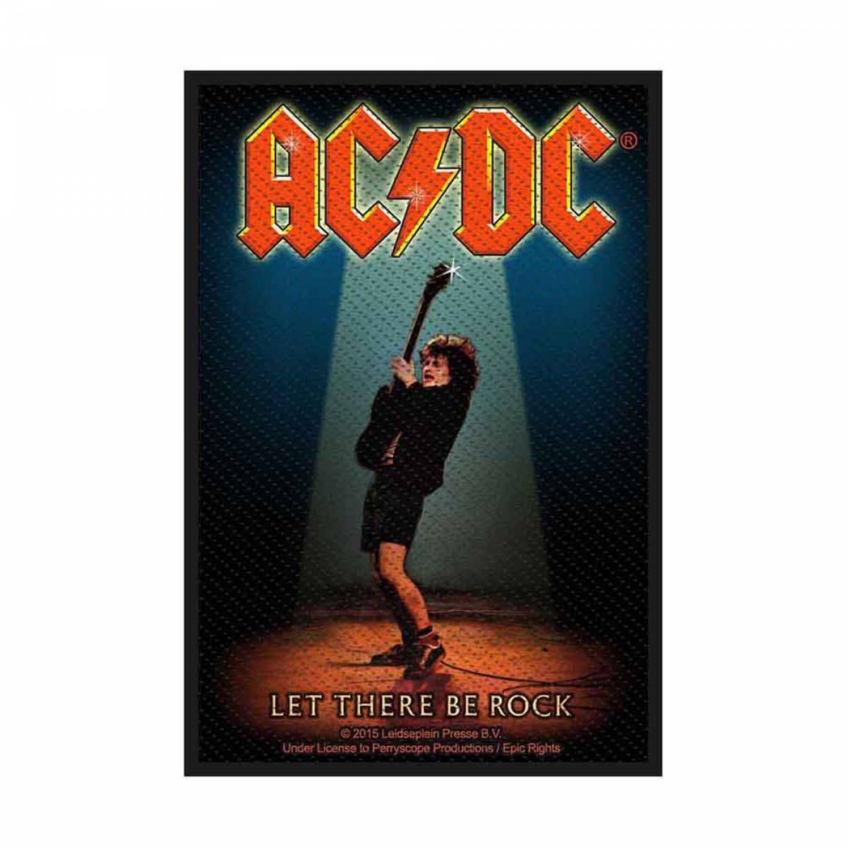 【予約商品】AC/DC Woven Patch: Let There Be Rock (Standard)