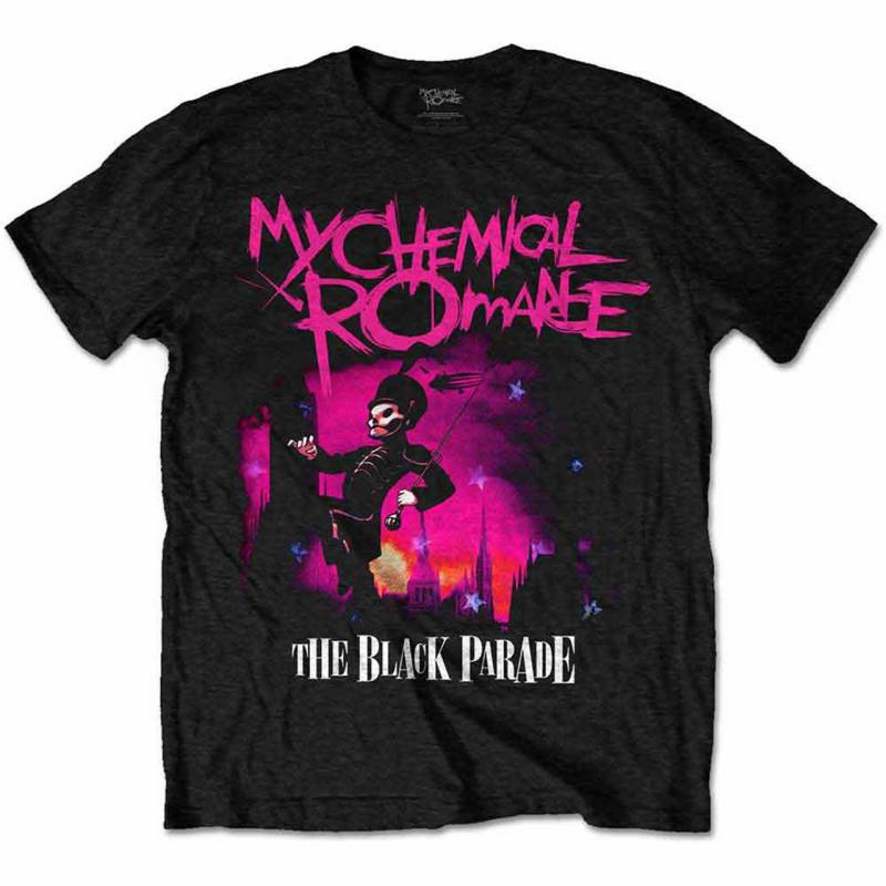 【予約商品】MY CHEMICAL ROMANCE バンドTシャツ ユニセックス: March (Black)