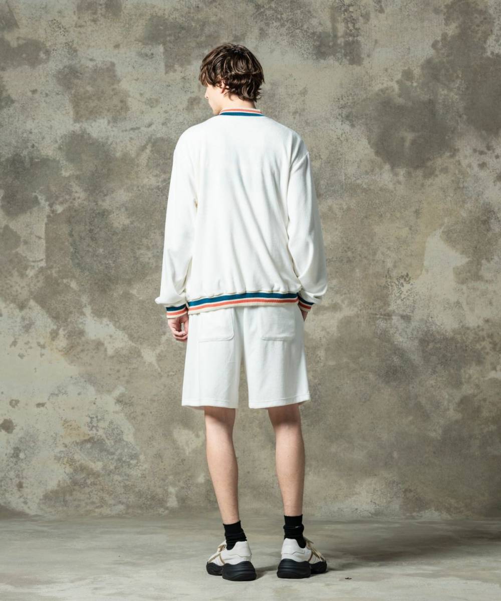 glamb(グラム)GB0125/CS14 : Line Pile Jersey / ラインジャージ glamb(グラム)GB0125/CS14 : Line Pile Jersey / ラインジャージ