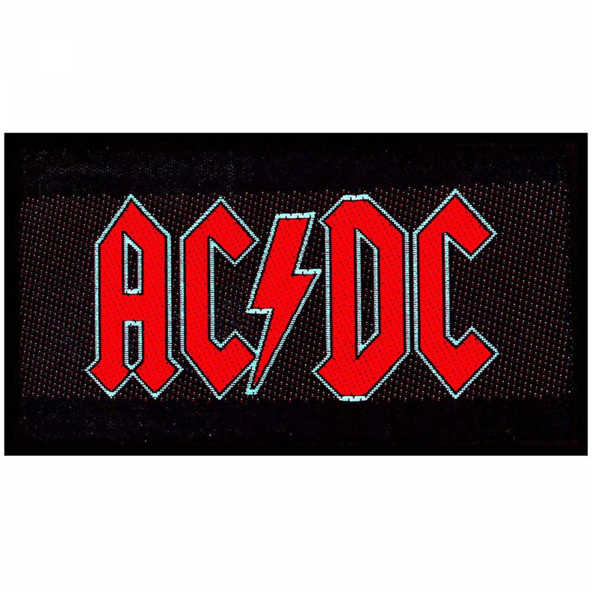 【予約商品】AC/DC Woven Patch: Red Logo (Standard)