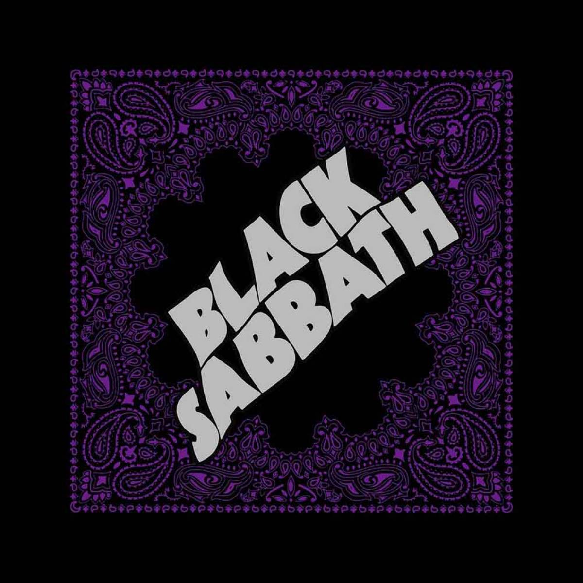 【予約商品】BLACK SABBATH Unisex Bandana: Logo - BLACK