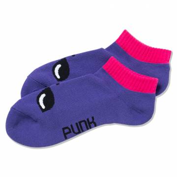【予約商品】PUNK DRUNKERS (パンクドランカーズ)【予約・6月入荷】宇宙人靴下 - PURPLE