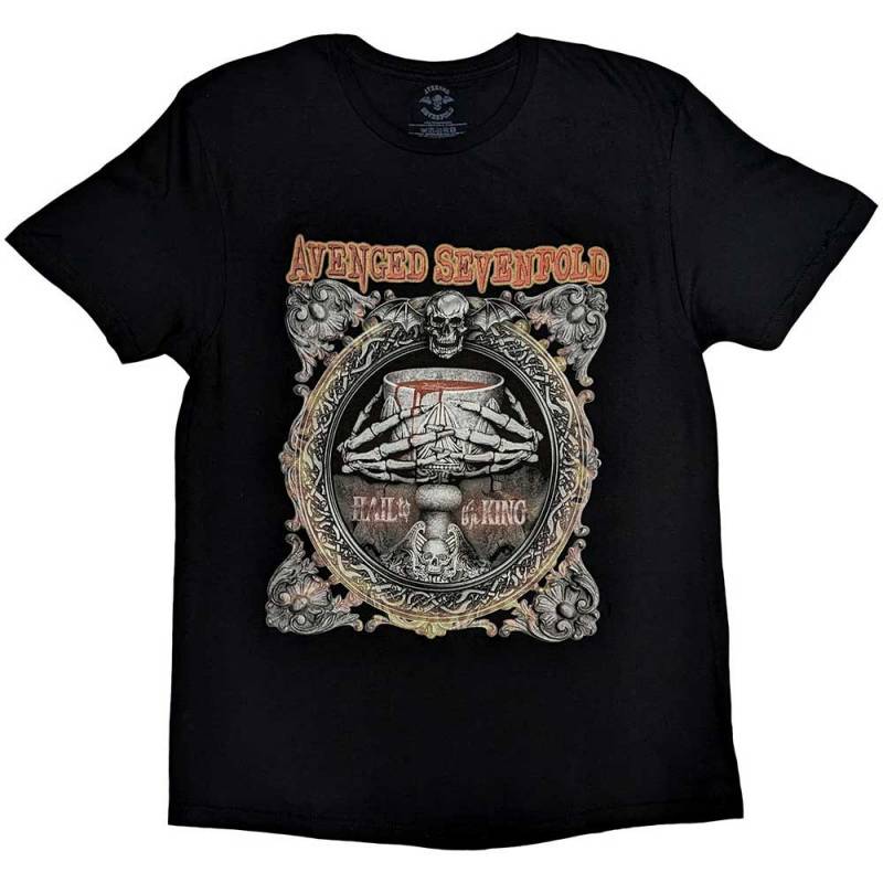 【予約商品】AVENGED SEVENFOLD バンドTシャツ ユニセックス: Drink (Black)