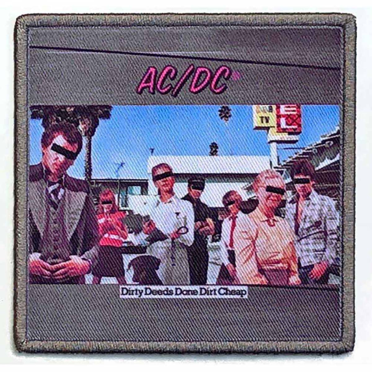 【予約商品】AC/DC Printed Patch: Dirty Deeds Done Dirt Cheap (Standard)