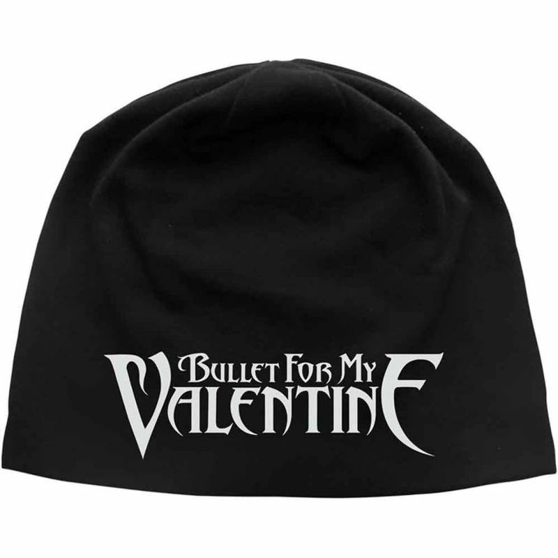 【予約商品】BULLET FOR MY VALENTINE Unisex Beanie Hat: Logo JD Print (Black)