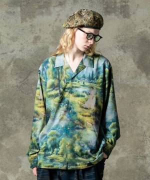 CIVARIZE【シヴァーライズ】 3WAYドレープシャツ / ロック CIVARIZE【シヴァーライズ】 3WAYドレープシャツ / ロック