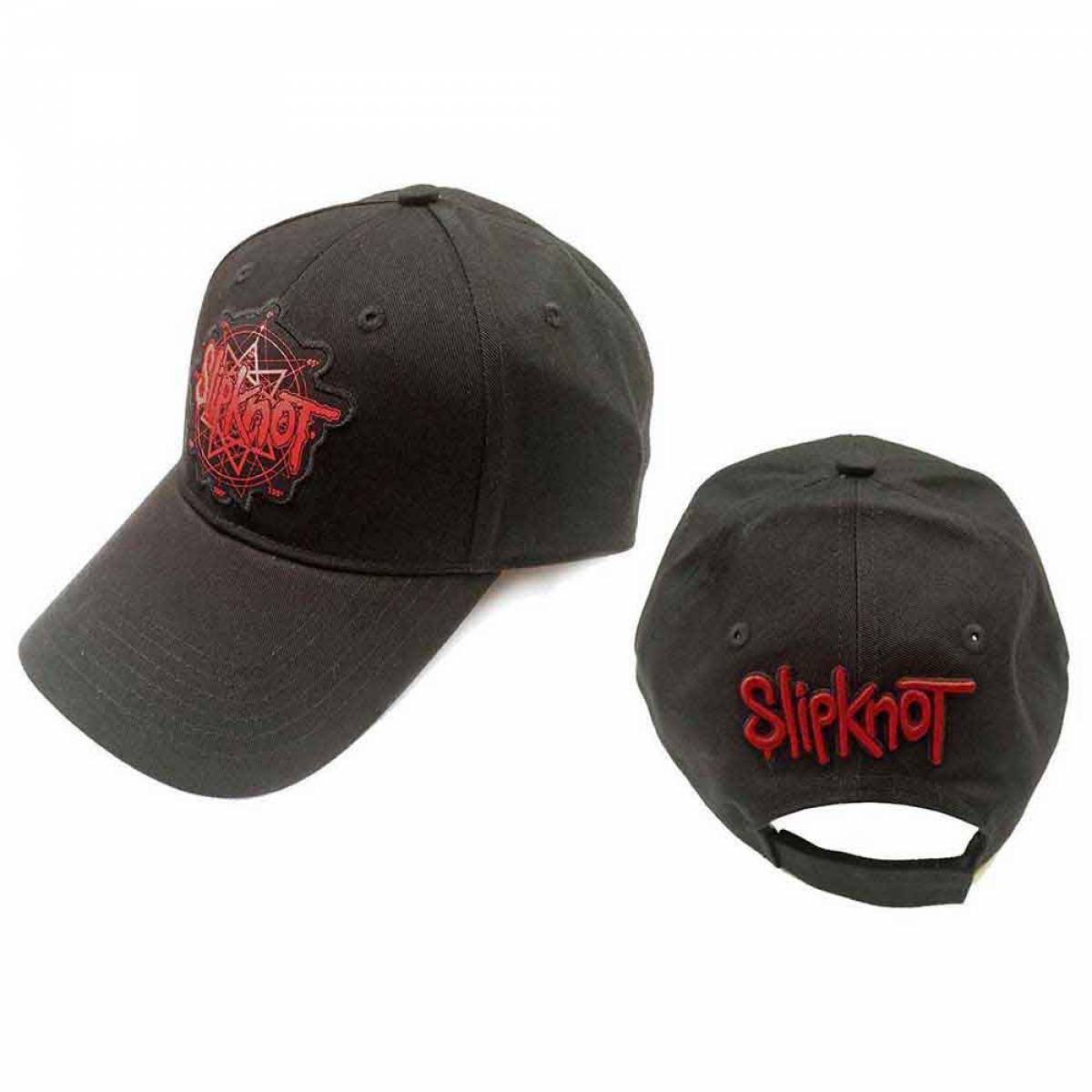 【予約商品】SLIPKNOT Unisex Baseball Cap: Logo (Back Logo) - BLACK