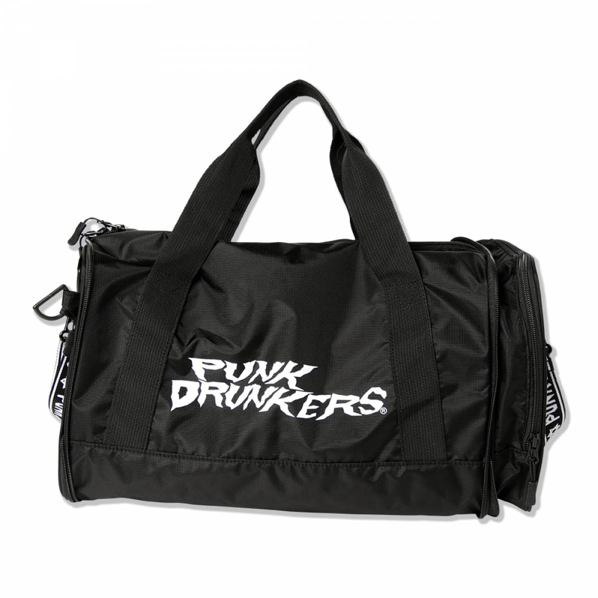 【予約商品】PUNK DRUNKERS (パンクドランカーズ）ショルダーからボストンBAG - BLACK