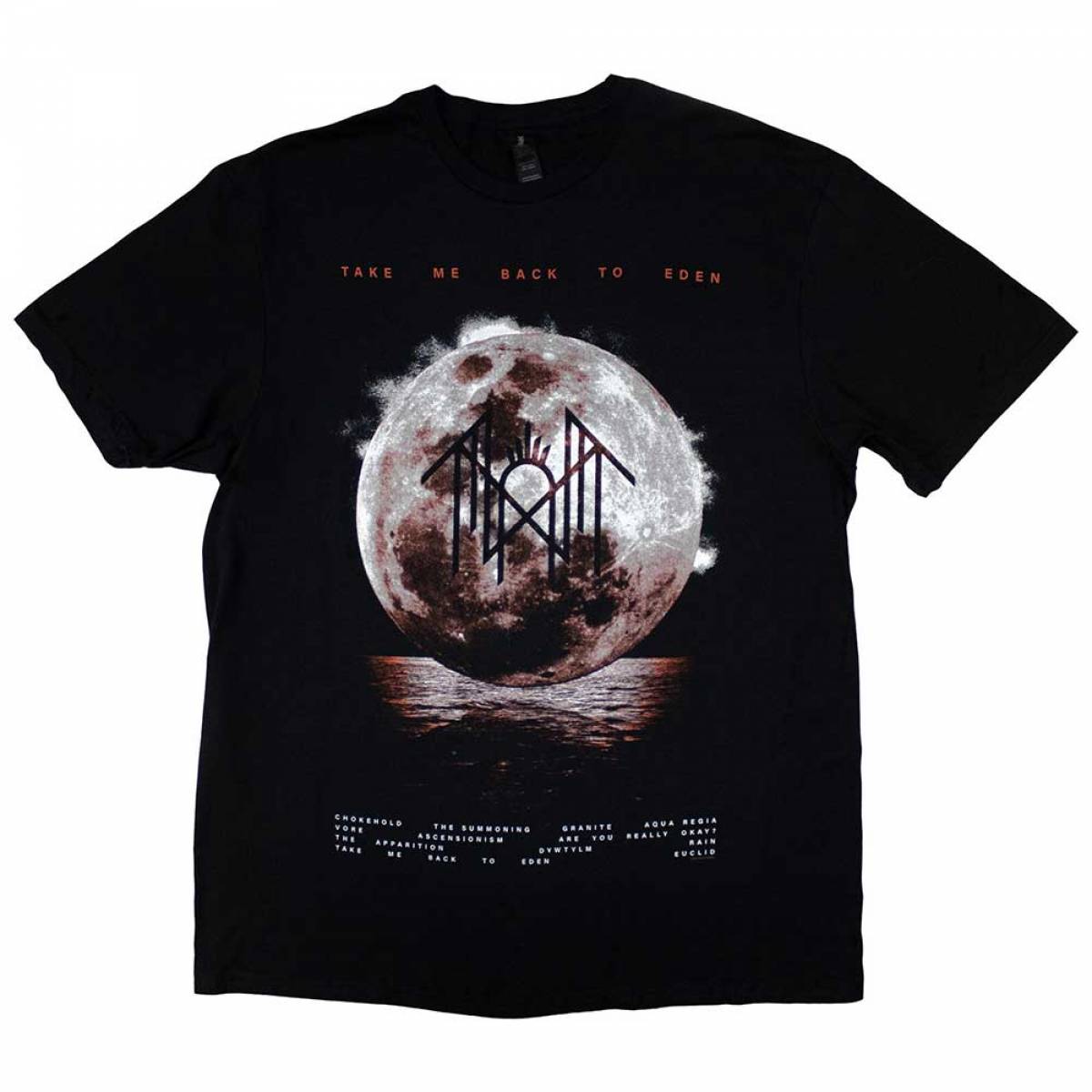 【予約商品】SLEEP TOKEN バンドTシャツ ユニセックス: Red Cloud (Black) - BLACK