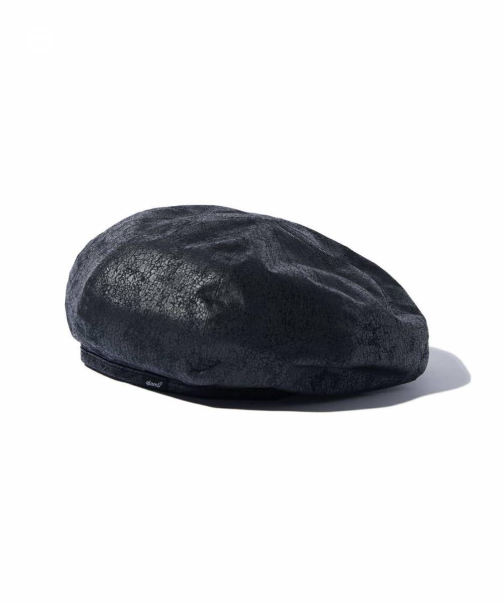 【予約商品】glamb(グラム)GB0125/CP02 : Glamour Reversible Beret / グラマーリバーシブルベレー - Black
