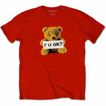【予約商品】YUNGBLUD バンドTシャツ ユニセックス: R-U-OK? - RED