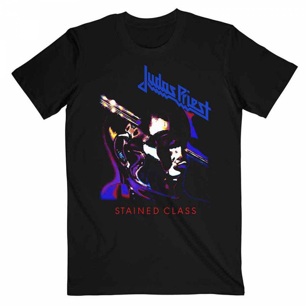【予約商品】JUDAS PRIEST ユニセックスTシャツ: Stained Class Purple Mixer
