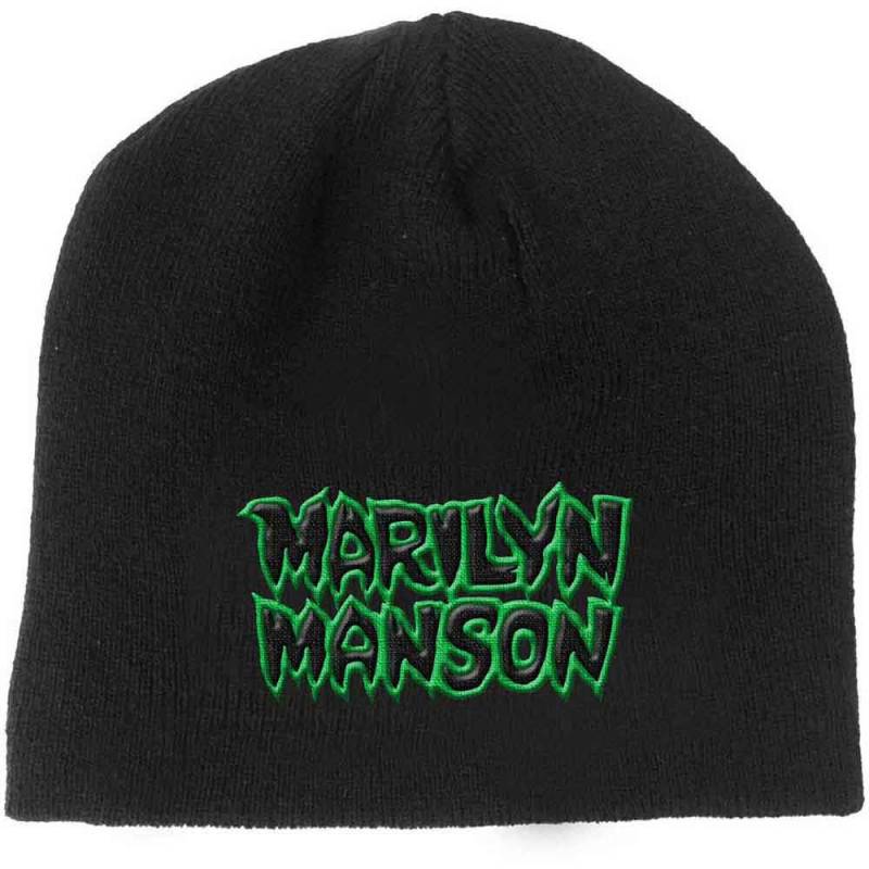 【予約商品】MARILYN MANSON Unisex Beanie Hat: Logo 2 (Black)